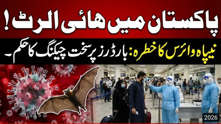 Nipah Virus Outbreak Pakistan Orders Screening of Travellers – Full Details 2026